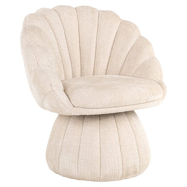 Fauteuil Blossom beige chenille (Niagara 902 beige Chenille) Richmond Interiors