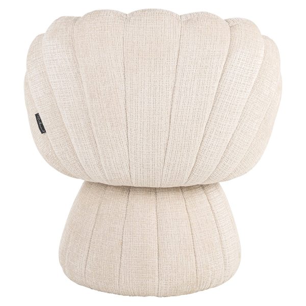 Fauteuil Blossom beige chenille (Niagara 902 beige Chenille) Richmond Interiors - Afbeelding 3
