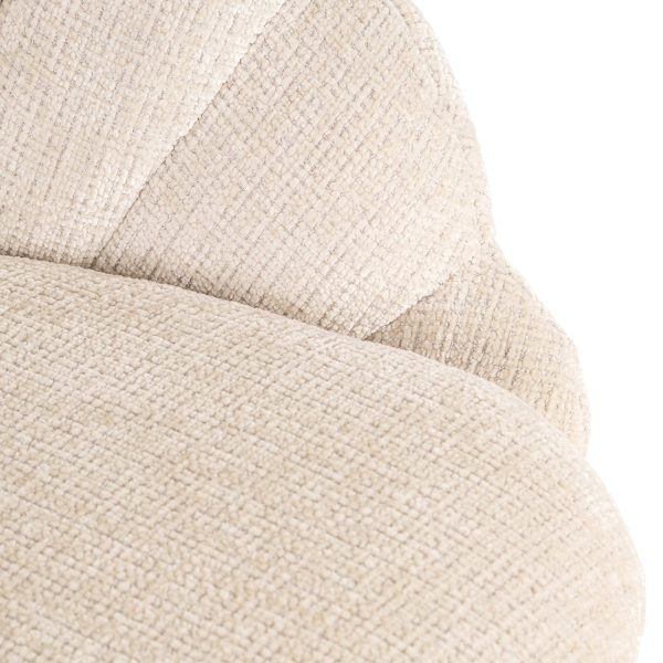 Fauteuil Blossom beige chenille (Niagara 902 beige Chenille) Richmond Interiors - Afbeelding 7
