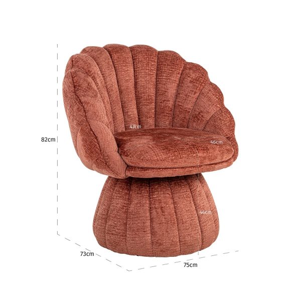Fauteuil Blossom blush fusion (Fusion 92 Blush) Richmond Interiors - Afbeelding 5