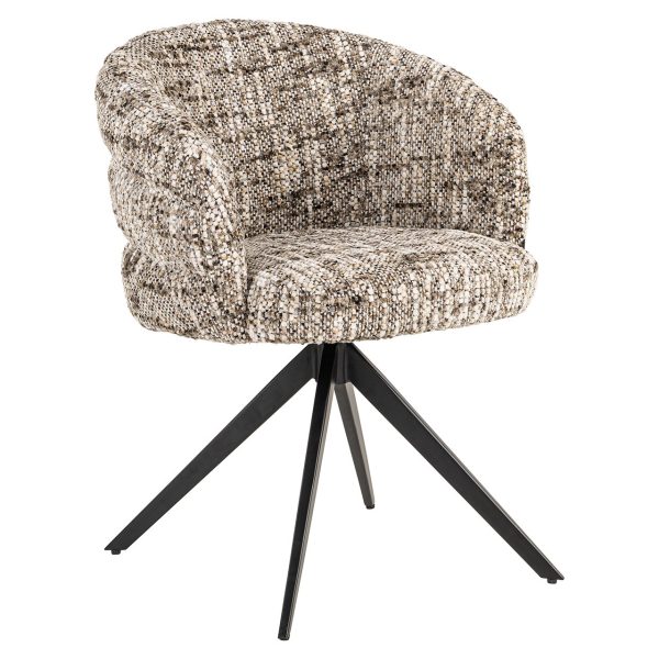Draaistoel Serenity brown omara (Brown omara) Richmond Interiors