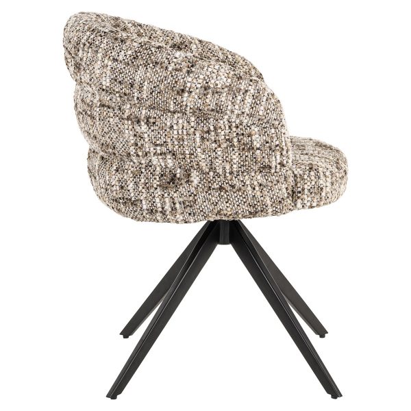 Draaistoel Serenity brown omara (Brown omara) Richmond Interiors - Afbeelding 2