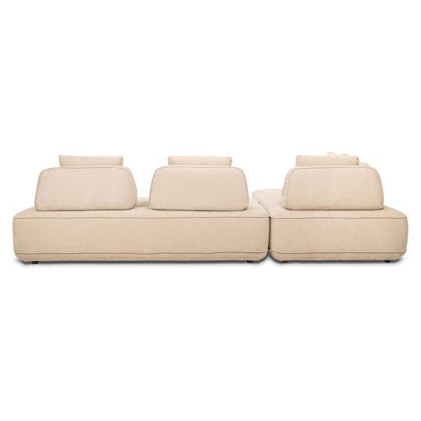 Bank Tudor met losse rugleuning sand olympus (Sand olympus) Richmond Interiors - Afbeelding 3