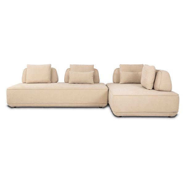 Bank Tudor met losse rugleuning sand olympus (Sand olympus) Richmond Interiors - Afbeelding 4