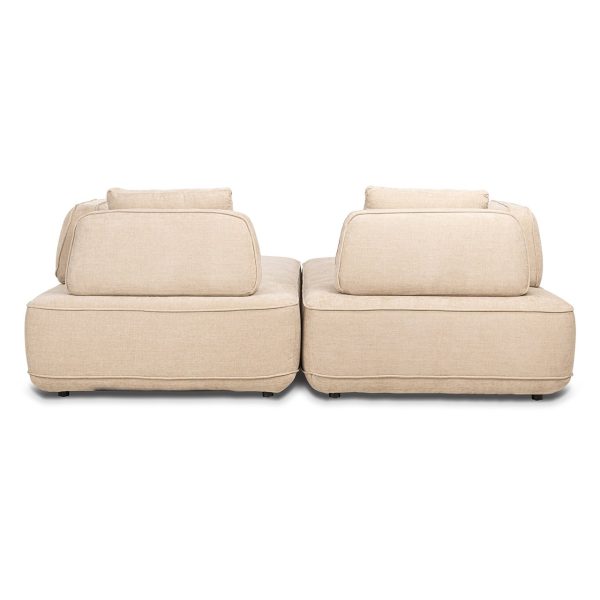 Bank Tudor met losse rugleuning sand olympus (Sand olympus) Richmond Interiors - Afbeelding 11