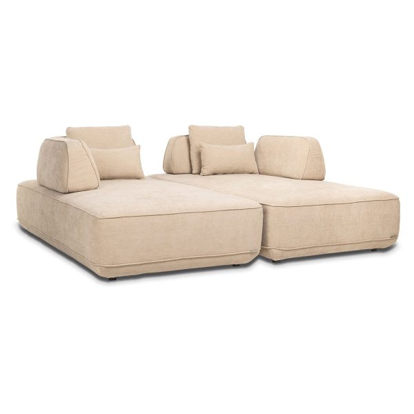Bank Tudor met losse rugleuning sand olympus (Sand olympus) Richmond Interiors - Afbeelding 12