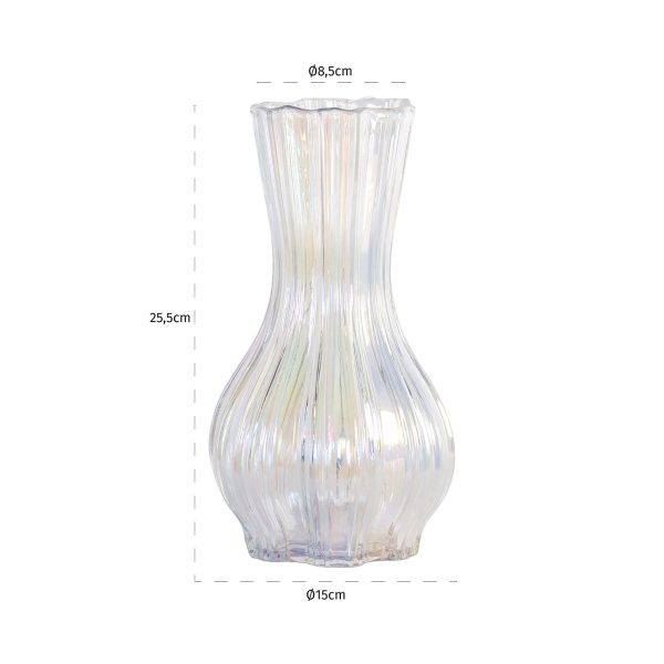 Vaas Cracy groot (Iridescent) Richmond Interiors - Afbeelding 2