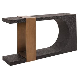 Wandtafel Bazel (Black/gold) Richmond Interiors