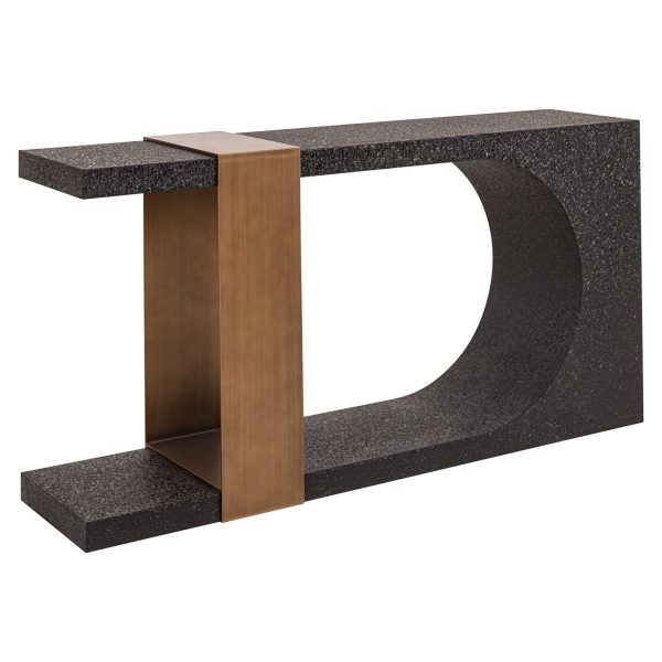 Wandtafel Bazel (Black/gold) Richmond Interiors