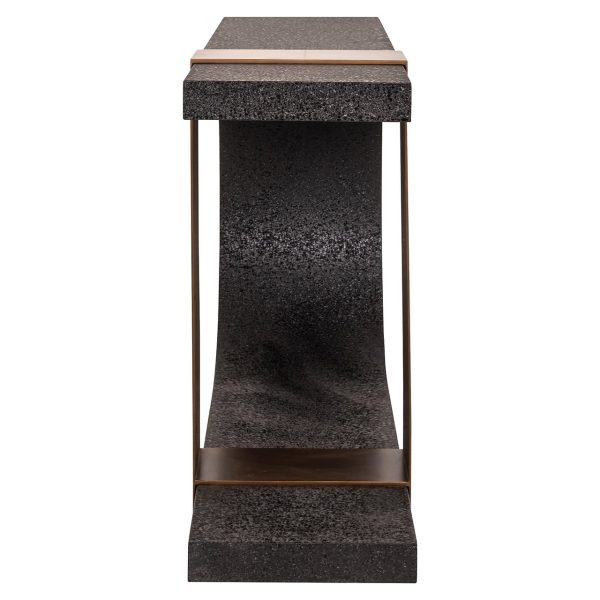 Wandtafel Bazel (Black/gold) Richmond Interiors - Afbeelding 3