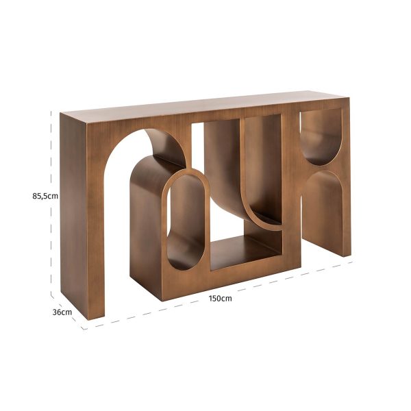 Wandtafel Lugano (Brushed Gold) Richmond Interiors - Afbeelding 4