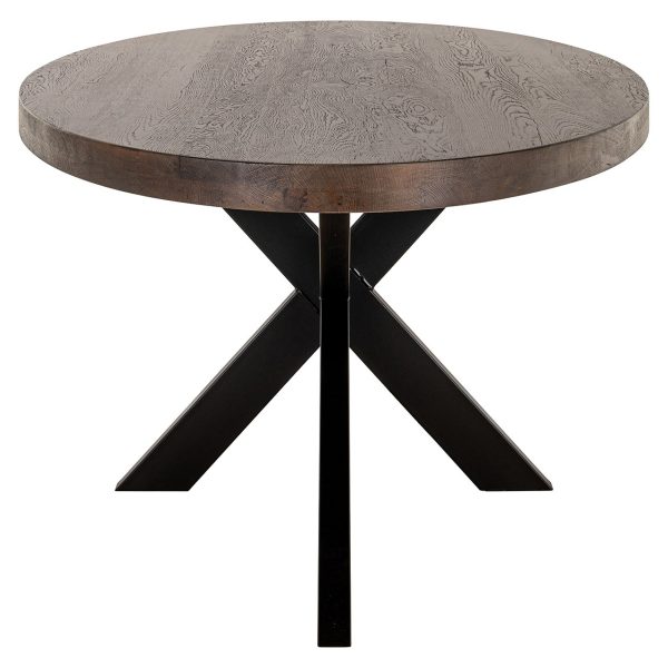 Eettafel Watson bruin 235 incl. spider leg black (Dark brown) Richmond Interiors - Afbeelding 3