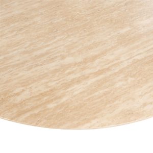 Eettafel Montgommery 130Ø (Beige) Richmond Interiors