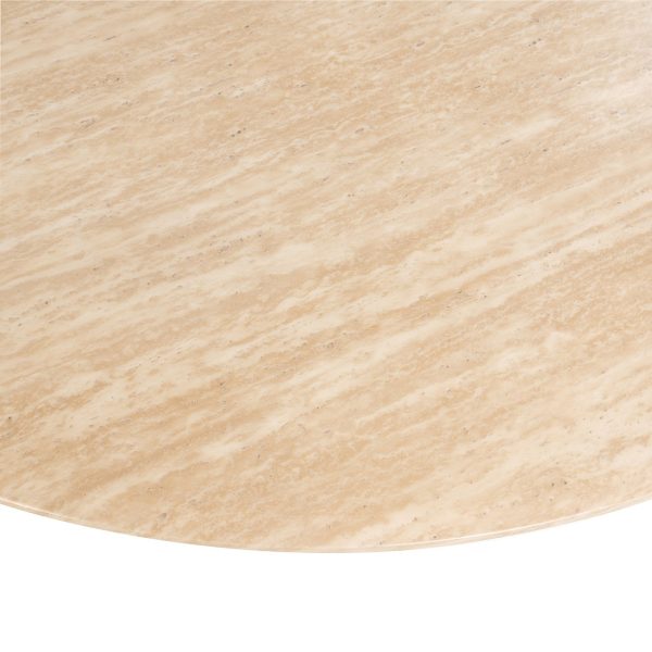 Eettafel Montgommery 130Ø (Beige) Richmond Interiors