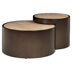 Salontafel Ronson set van 2 (Beige) Richmond Interiors