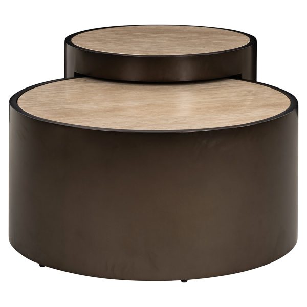 Salontafel Ronson set van 2 (Beige) Richmond Interiors - Afbeelding 3