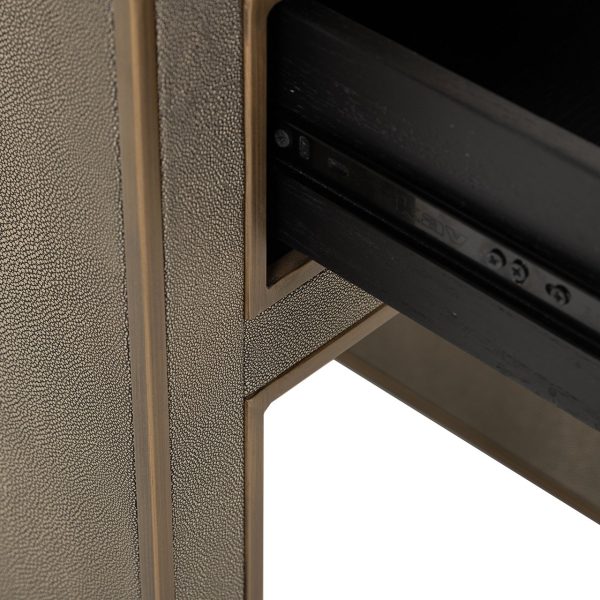 Nachtkastje Bloomville 1-lade incl. glas (Brown) Richmond Interiors - Afbeelding 8