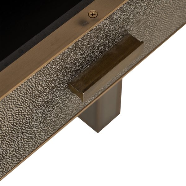 Nachtkastje Bloomville 1-lade incl. glas (Brown) Richmond Interiors - Afbeelding 9