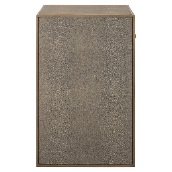 Nachtkastje Bloomville 1-lade incl. glas (Brown) Richmond Interiors - Afbeelding 3