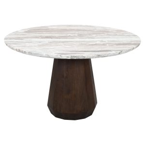 Eettafel Oberoy 130Ø (Brown) Richmond Interiors