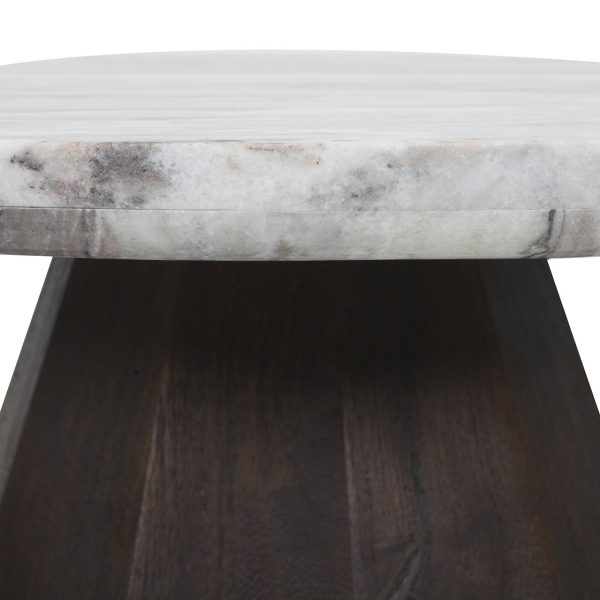 Salontafel Oberoy 80Ø (Brown) Richmond Interiors - Afbeelding 4