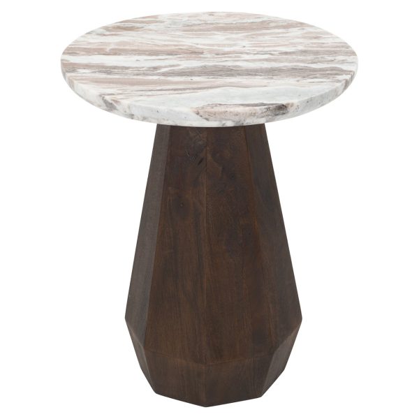 Bijzettafel Oberoy 45Ø (Brown) Richmond Interiors