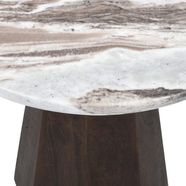 Bijzettafel Oberoy 45Ø (Brown) Richmond Interiors - Afbeelding 5