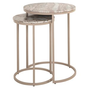 Bijzettafel Fairfax set van 2 (Stone) Richmond Interiors