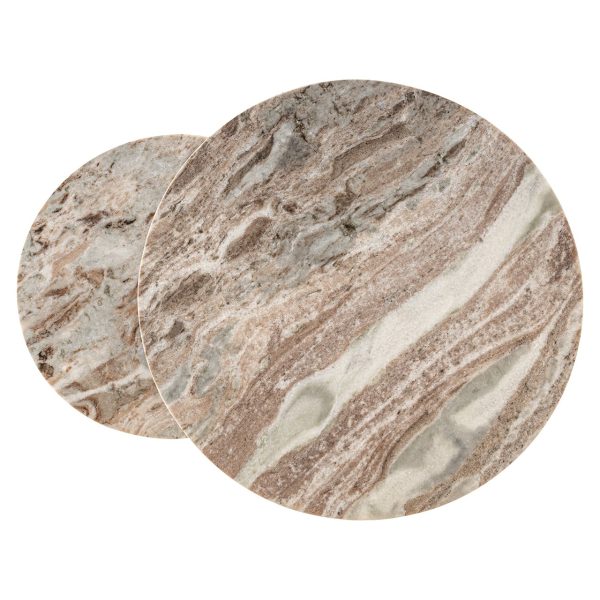 Bijzettafel Fairfax set van 2 (Stone) Richmond Interiors - Afbeelding 4