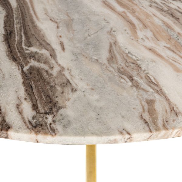 Eettafel Bottega 140Ø (White) Richmond Interiors - Afbeelding 5