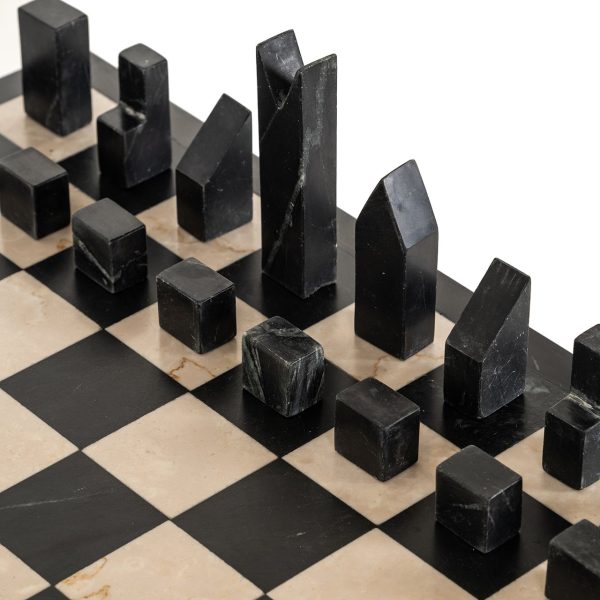 Schaaktafel Davos 1-lade (Black) Richmond Interiors - Afbeelding 6