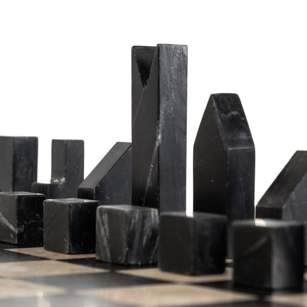 Schaaktafel Davos 1-lade (Black) Richmond Interiors - Afbeelding 7