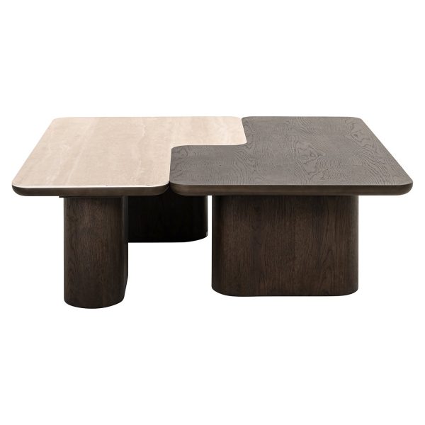 Salontafel Nando set van 2 (Brown) Richmond Interiors - Afbeelding 2