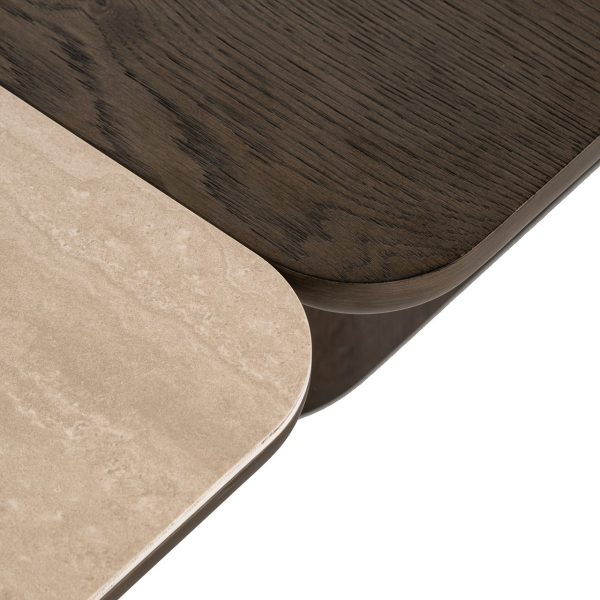 Salontafel Nando set van 2 (Brown) Richmond Interiors - Afbeelding 6