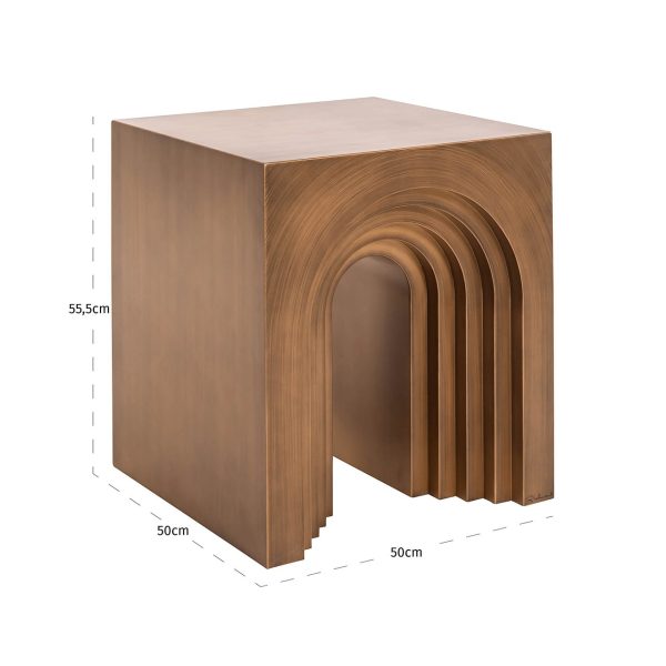 Bijzettafel Vevey (Brushed Gold) Richmond Interiors - Afbeelding 2