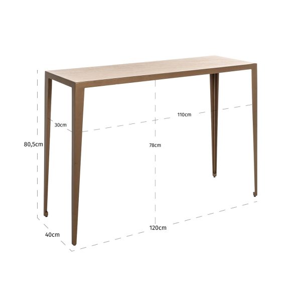 Wandtafel Severine (Beige) Richmond Interiors - Afbeelding 5