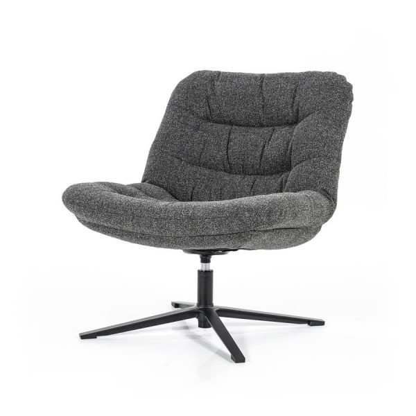Fauteuil Danica - antraciet Baquer Eleonora