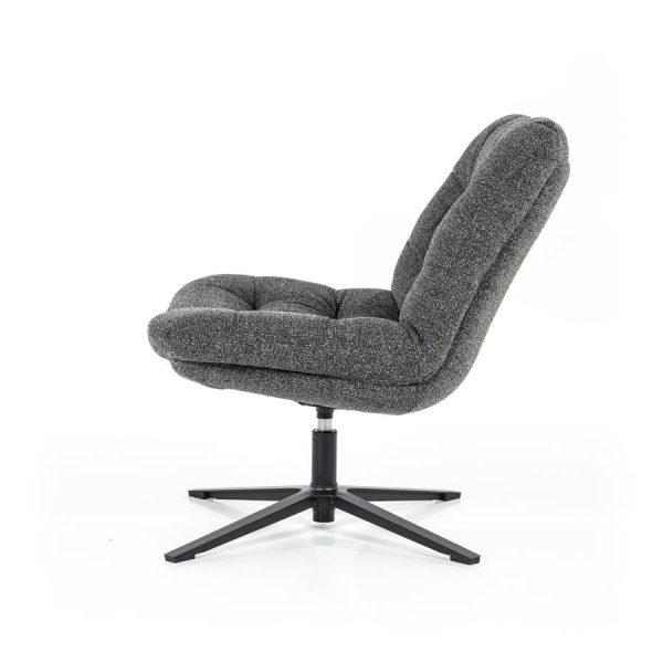 Fauteuil Danica - antraciet Baquer Eleonora - Afbeelding 5