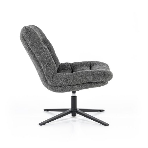 Fauteuil Danica - antraciet Baquer Eleonora - Afbeelding 11