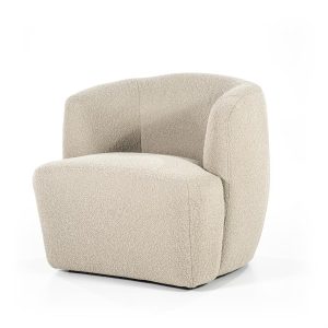 Fauteuil Charlotte - taupe Copenhagen Eleonora