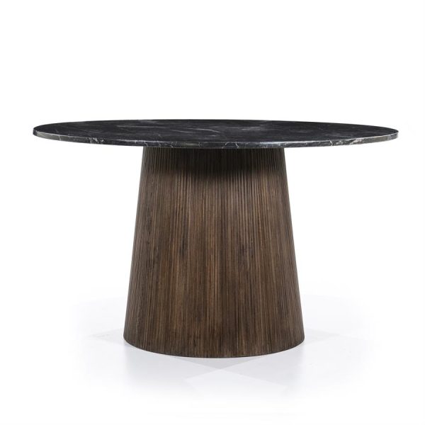 Eettafel Maxim rond - 130x76 Eleonora