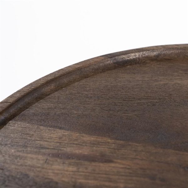 Salontafel Ron 80x32 - bruin Eleonora - Afbeelding 4