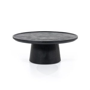 Salontafel Ron 80x32 - zwart Eleonora