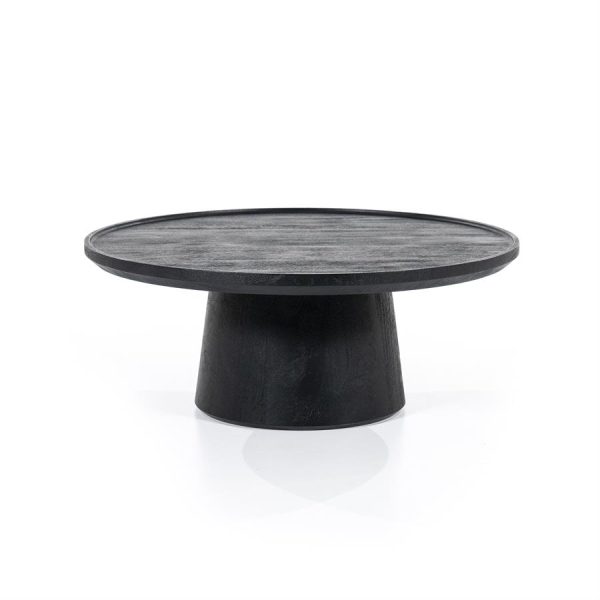 Salontafel Ron 80x32 - zwart Eleonora