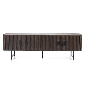 TV meubel Remi 4-drs. - bruin Eleonora