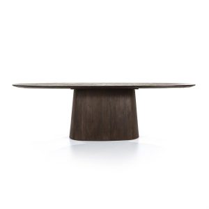 Eettafel Aron ovaal 250x110 - bruin Eleonora