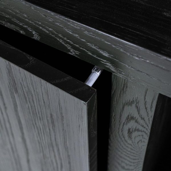 Kabinet Helsinki 120x170 cm - zwart Eleonora - Afbeelding 2