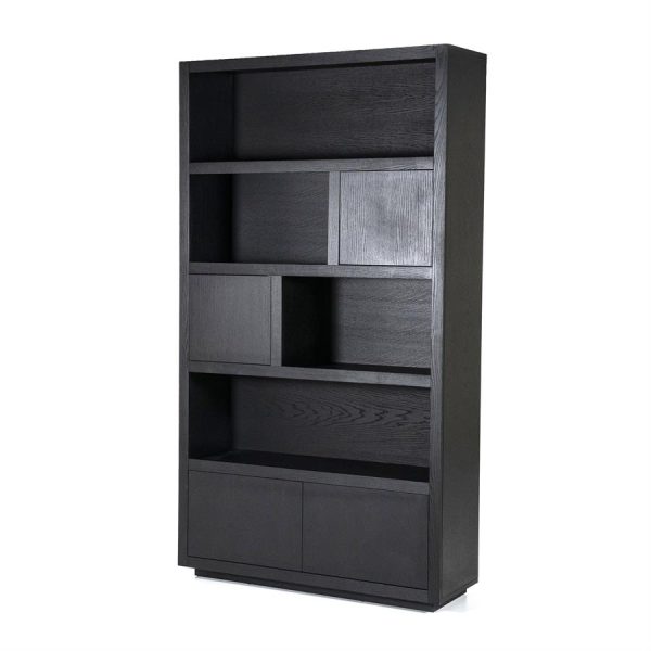 Kabinet Helsinki 120x220 cm - zwart Eleonora - Afbeelding 2