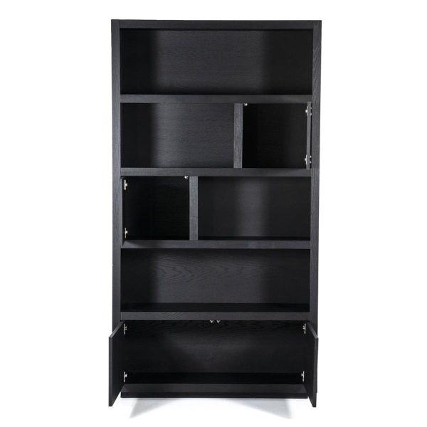 Kabinet Helsinki 120x220 cm - zwart Eleonora - Afbeelding 3