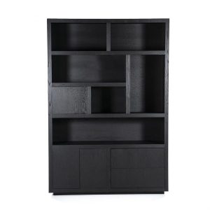 Kabinet Helsinki 150x220 cm - zwart Eleonora